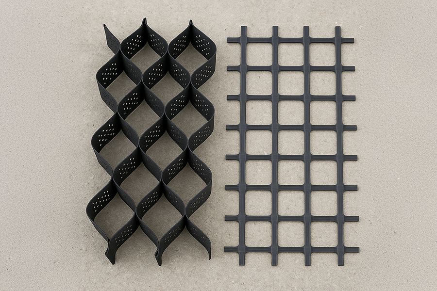 geocell and geogrid
