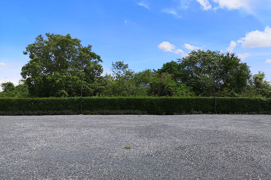 seal gravel parking lots