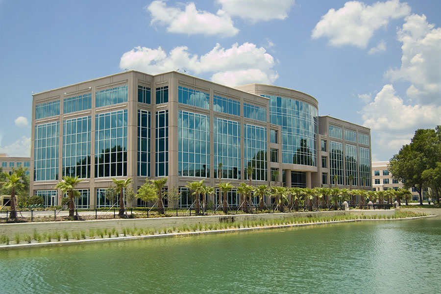 geocell retention pond liner