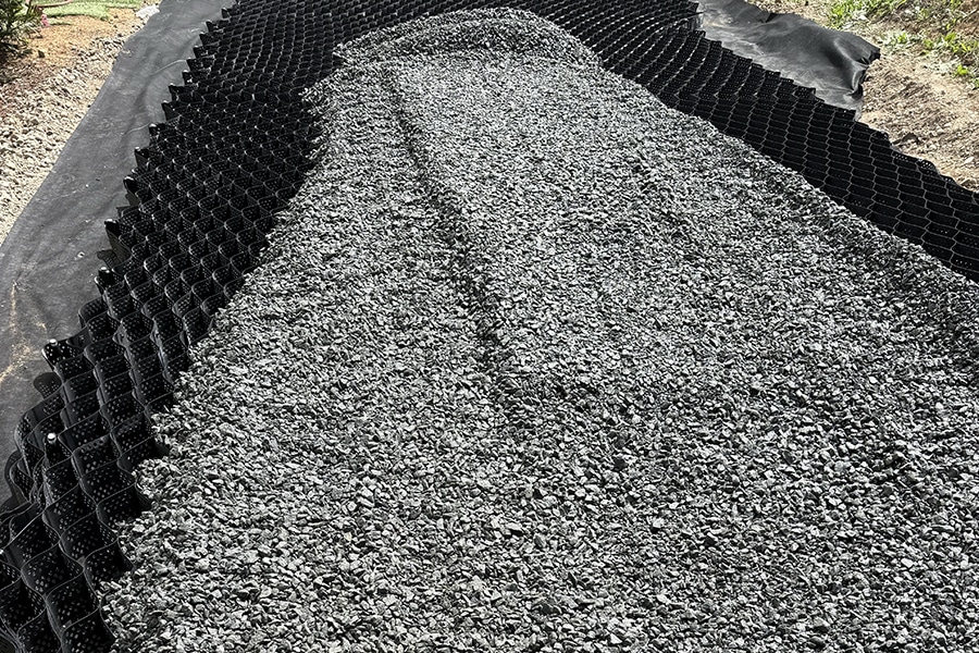 gravel grid system