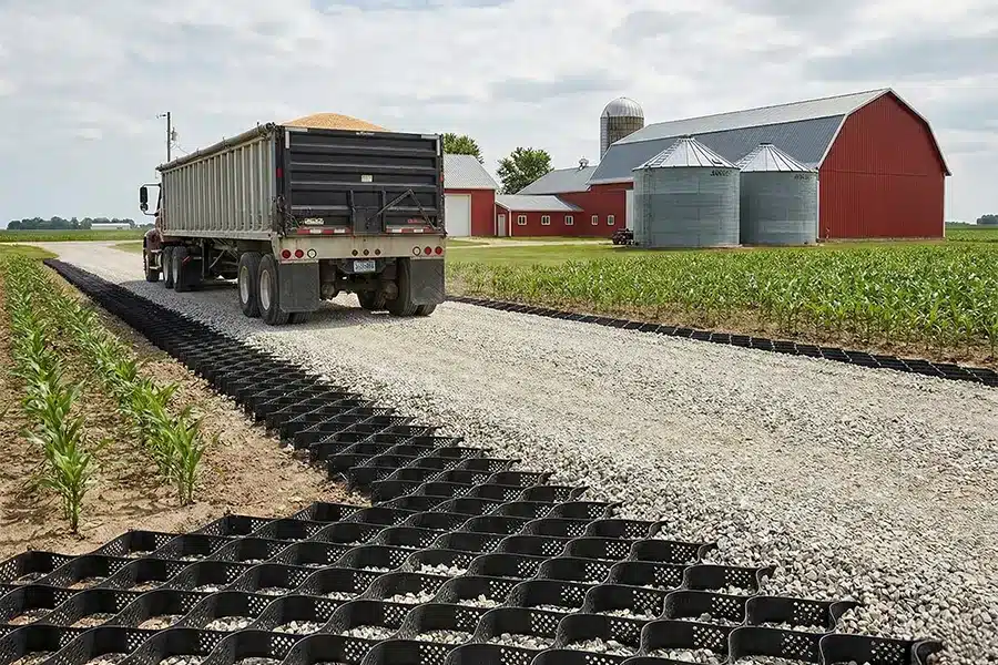 farm driveway stabilization